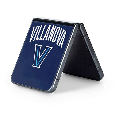 Villanova University Wildcats Black Galaxy Z Flip5 5G Skin